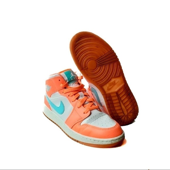Jordan Shoes - 2018 Air Jordan 1 Mid GG ‘Crimson Pulse’